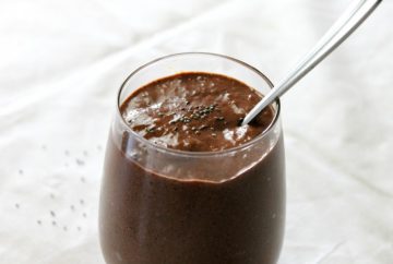 Pudding de Chocolate y Chía vegeanoa vegetariano